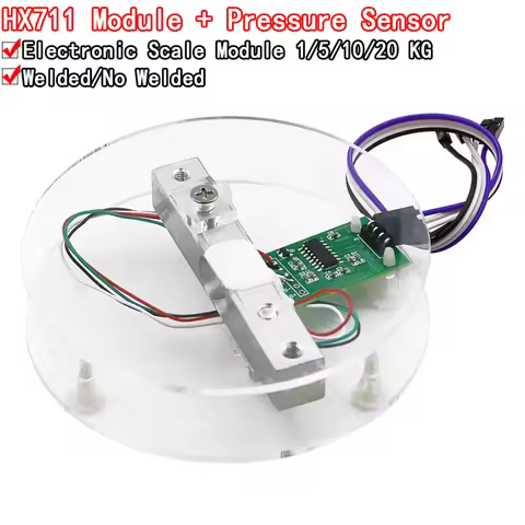 Digital Load Cell Weight Sensor HX711 AD Converter Breakout Module 5KG 10KG Portable Electronic Kitc