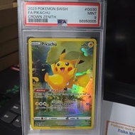 PSA 9 Pikachu GG30/GG70 - SWSH Crown Zenith FULL ART - Pokemon Graded Cards