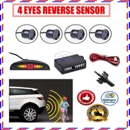 Car Parking Assistant Reverse Sensor With Display (4eyes)(Black)