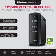 CyberPower Battery Backup PFC UPS With Pure Sine Wave Output (1500VA) CP1500EPFCLCD-UK