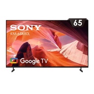 【SONY 索尼】BRAVIA 65型 4K HDR LED Google TV顯示器（KM-65X80L）-含桌上型安裝_廠商直送