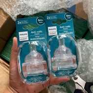 Avent Anti-Colic Baby Bottle Nipple - Replacement nipple for narrow neck Avent milk bottles - Aven b