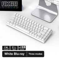 GOOJODOQ Royal Kludge RK71 RK68 RK61 Dual Mode 60% RGB Mechanical Gaming Keyboard Bluetooth And Wire
