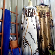 Jumbo imported velvet Fendi dress