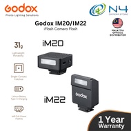 Godox IM20/IM22 IFlash Camera Flash Li-ion Battery Type-c Port Charging
