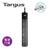 Targus - APS10 Smart Surge 4位插座智能防雷拖板 + 2位USB插座 香港行貨保用兩年