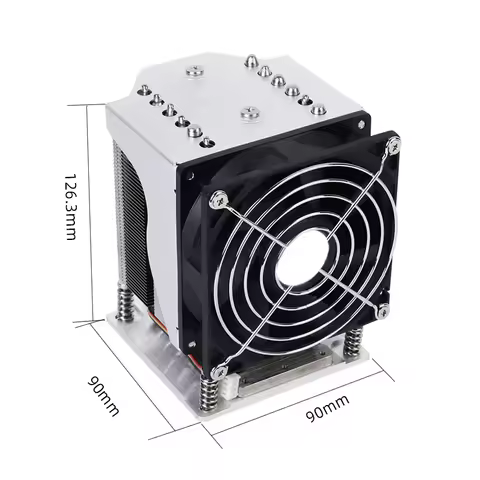 CPU Cooler for Intel Core 10-14th Gen i5 i7 i9-14900K/13900K LGA1200/1700 Air Cooling Compatible wit