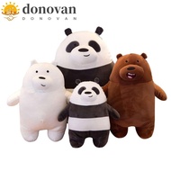 DONOVAN We Bare Bears 25/30cm Animation Bear Three Bear Kids Gifts Plush Pillow Plush Doll