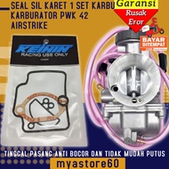 Paket 1 Set Seal Sil Karet Kertas Tutup Karburator Karbu Carburator Carbu PWK 42 AirStrike PWK42 Air