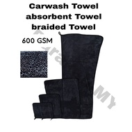 Microfiber Car Wash Towel, Ultra Soft & Highly Absorbent(600GSM),40x40cm,40x60cm,60x90cm,60x160cm, G
