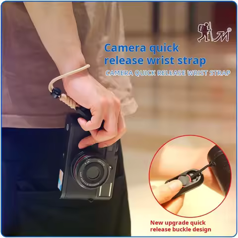 Camera Wrist Strap Quick Release Rope For Sony A9 Nikon Z7 Z6 Z5 D7500 Fuji Canon R50 R100 200D Olym
