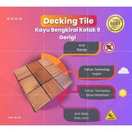 KAYU Bengkirai Decking Tile Wooden Floor Pool Deck Pool Pool Pool Floor - Bengkirai Decking - Disass