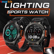 Smart Watch GPS Sports Smartwatch Men Blue Tooth Call 1.45HD 360*360 With Flashlight Function 300mAh