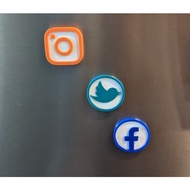 FRIDGE MAGNET(Social Media Series)