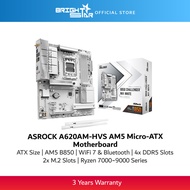 ASROCK B850 Challenger WiFi White AM5 ATX Motherboard