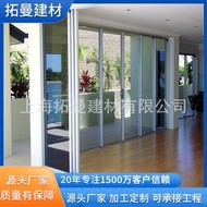 Kaca Aloi Aluminium Pembukaan Ke Dalam Pintu dan Bekalan Tingkap Aluminium Aloi Borong Tingkap Selem