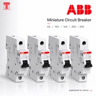 ABB 1 Pole MCB / 4.5ka 1 Pole MCB / 6A/10A/16A/20A/32A
