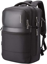 American Tourister Rubio Polyester Zip Closure Laptop Backpack (BLACK, FREE SIZE), BLACK, FREE SIZE, Modern