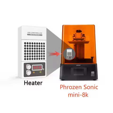 Mini Heater for Phrozen mini 8K 3D Printer,Resin 3D Printer Temperature Controller