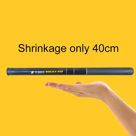 Telescopic Fishing Rod Stream Lake Hand Pole Fiberglass Fishing Pole 2.1/2.4/2.7/3.6M Retractable 40