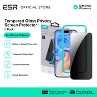 ESR Tempered-Glass Privacy Screen Protector for iPhone 15 - 1 Pack