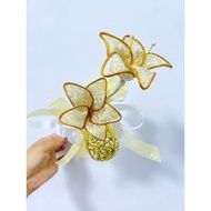 BUNGA SONGKET Bunga Telur Bunga Telur Songket Goodies VVIP Door Gift Wedding Nikah Tunang Aqiqah