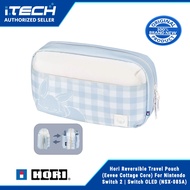 Hori Reversible Travel Pouch (Eevee Cottage Core) For Nintendo Switch 2 | Switch OLED (NSX-085A)