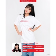 PUTIH JKT48 Birthday T-Shirt Gabriela Abigail (Ella) 2024 - premium white