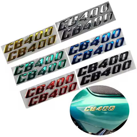 For Honda CB400 CB400SF CB 400 Super Four VTEC Motorcycle 3D Emblem Badge Decal Tank Wheel CB400 Sti