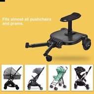 ANTIONE Stroller Pedal Adapter, 2 in 1 Sit and Stand Universal Stroller Standing Board, Pram Pedal A