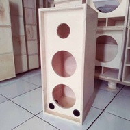 Box speaker 6 inch double dan tweeter 3 inch