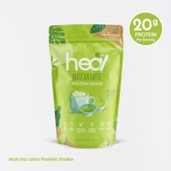 Heal Matcha Latte Whey Protein Shake Dairy Based Powder (480g - 15 Servings) - HALAL