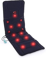 Heating pads Full Body Health Massage Mattress,Multi-Functional Heat Therapy Massage Mat Foldable Cushion With Soothing Heat Vibration Home Massage Mat Massage Mat