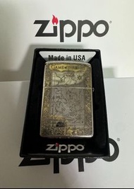 全新Zippo打火機冰與火  冰與火之歌   機身環繞精雕工藝 手感舒適有質感
