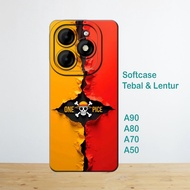 Case itel A90 - itel A80 - itel A70 - itel A50 - Silicone Casing HP flexible material black cool