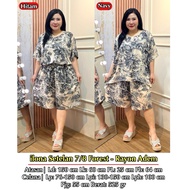 FINA BIGSIZE - (ILONA SUIT BIG SIZE) LATEST JUMBO BIGSIZE WOMEN'S SUIT 2 piece set women korean 2 pi