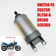 Motorcycle Starter Motor for Suzuki Haojue Qingqi GW250-FS GSX250 DL250-A DR300 XCR300 GW GSX 250cc 