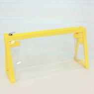 Gratis Ongkir - Kotak Pensil Bening / Kotak Pensil Kapasitas Besar Multifungsi / Pencil Case Bening