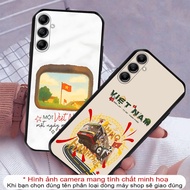 Samsung A05S A04S A13 A14 A15 A25 Vietnam loves the red flag case