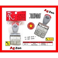 7773 Date Stamp Chop With Adjustable (日期 印章)