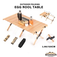 READY STOCK🔥Outdoor Folding Table Courtyard Portable Egg Roll Table Camping Glamping Table Picnic Wi