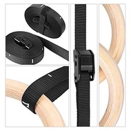 1Pcs Fitness Rings Training Ring New Wooden 32mm Exercise Fitness Gymnastic Rings Gym Exercise-beett