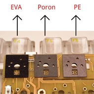 120Pcs Switch Pads PCB Foam Mechanical Keyboard Dampening Bahan EVA Untuk keyboard