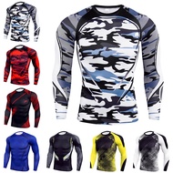 2024 New Clothing MMA Muscle Compression Shirts Workout s Tshirt  Elastic Tracksuit swear Fiess T Shirt Men