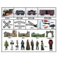 New Large Vintage Steam Simulation Train RC Car
