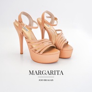 Jojo Bragais Margarita Nude-Matte 5-Inch High Heels | Pageant Heels | Platform Heels