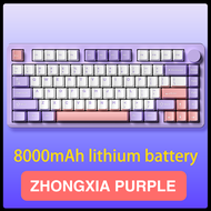 LEOBOG Hi8 75% Customized Keyboard 80 Keys Tri-mode Type-c/2.4G/Bluetooth Hot Swap RGB backlight Mec