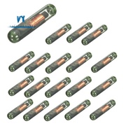 20 Piece ID48 Transponder Chip ID 48 Car Key Glass Chip Blank Auto Transponder Chips As Shown Glass 