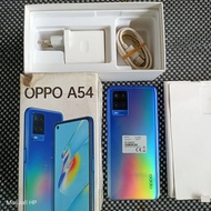 OPPO A54 4/64 SECOND FULLSET LIKE NEW ORI