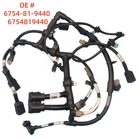 6754-81-9440 6754819440 Engine Wiring Harness for Komatsu PC200-8 Excavator Spare Accessories 6D114 